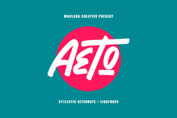 Aeto: A Display Font for Editorial Elegance