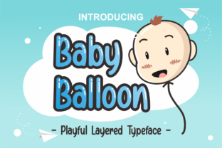 Baby Balloon: A Playful Display Font for Editorial Projects