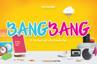 BangBang Font for Web Design: A Playful Display Typeface