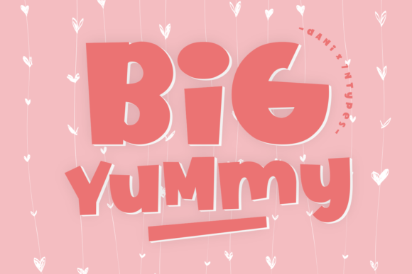 Big Yummy: A Playful Typeface for Modern Editorial Design
