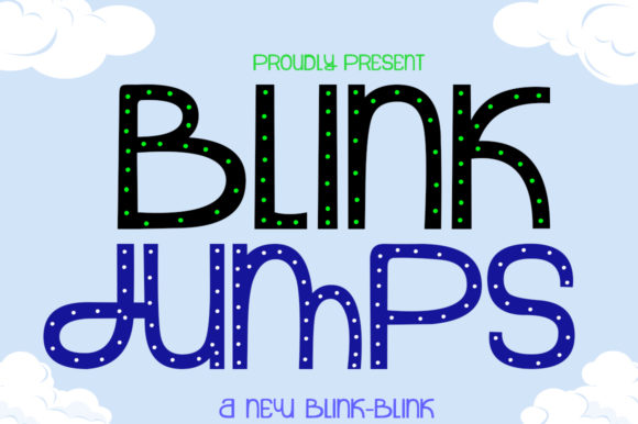 Blink Jumps: A Font That Sparks Joy