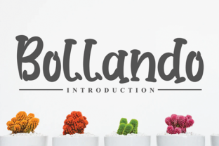 Bollando: A Timeless Display Font for Crafters and Designers