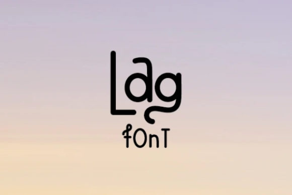 Choosing the Right Font for a Creative Brand: Lag