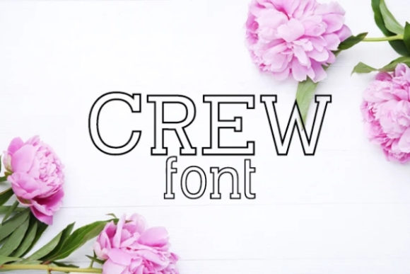 Crew: A Display Font for Campaign Impact