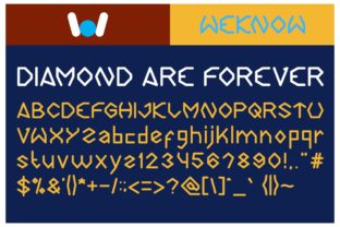 Diamond Are Forever Font for Branding Magic