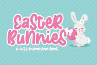 Easter Bunnies Font for Bold Branding