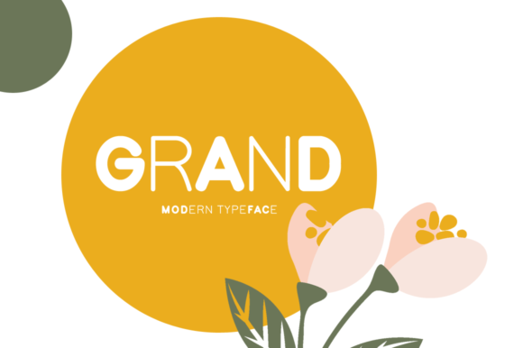 Grand: A Display Font That Elevates Your Digital Brand