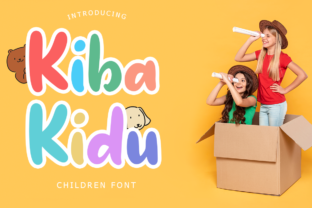Kiba-Kidu: The Font That Elevates Children’s-Themed Design
