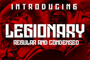 Legionary Font for Editorial Design and Branding