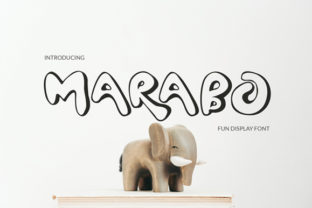 Marabo: A Playful Display Font for Editorial Creativity