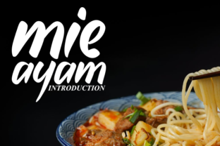 Mie Ayam Font for Bold Web Design
