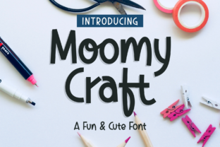 Moomycraft Font for Creative Branding Projects