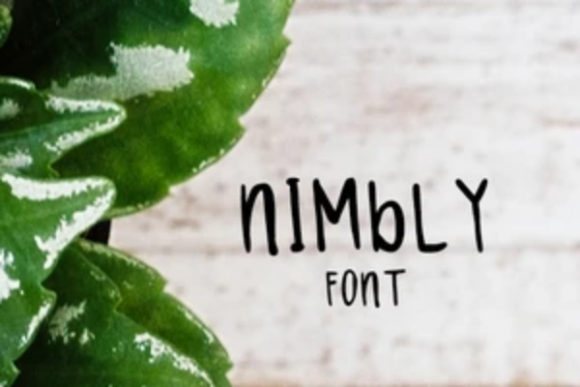 Nimbly: A Display Font That Breathes Life Into Editorial Design
