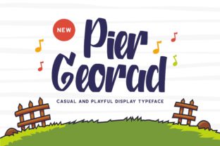 Pier Georad Display Font for Web Design