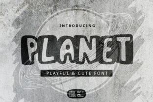 Planet: A Display Font That Adds Personality to Every Project