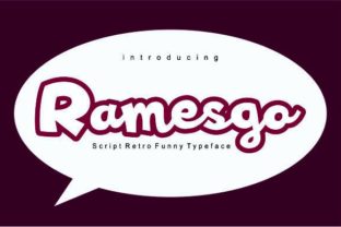 Ramesgo Display Font for Bold Web Design