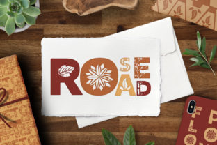 Rose Road: A Display Font for Handmade Magic