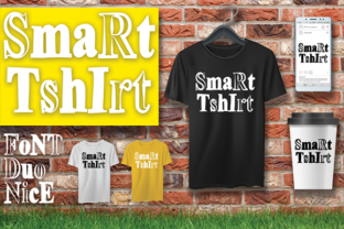 SmaRtTshIrt Display Font for Editorial Design