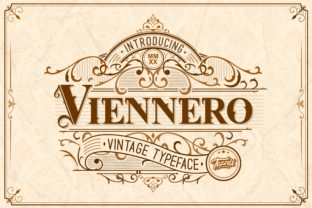 Viennero: A Retro Typographic Gem for Branding Projects