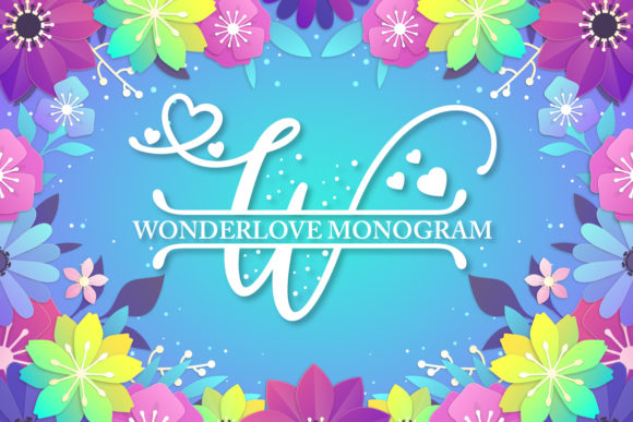 Wonderlove Monogram: A Font That Elevates Every Editorial Moment